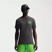 Nike Mens Crew Neck Short Sleeve Classic Fit Graphic T-Shirt