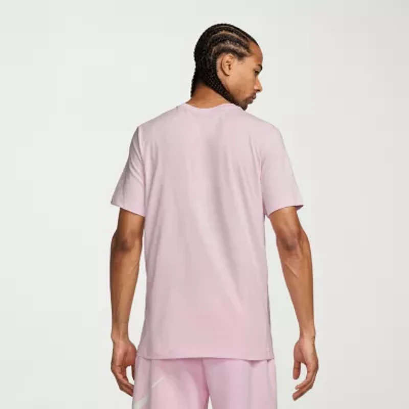 Nike Mens Crew Neck Short Sleeve Classic Fit Graphic T-Shirt