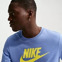 Nike Mens Crew Neck Short Sleeve Classic Fit Graphic T-Shirt