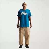 Nike Mens Crew Neck Short Sleeve Classic Fit Graphic T-Shirt