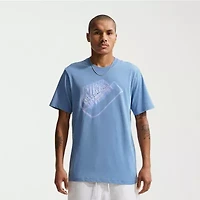 Nike Mens Crew Neck Short Sleeve Regular Fit Graphic T-Shirt