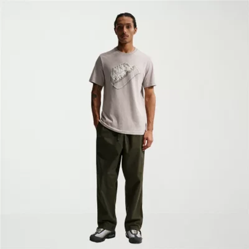 Nike Mens Crew Neck Short Sleeve Graphic T-Shirt