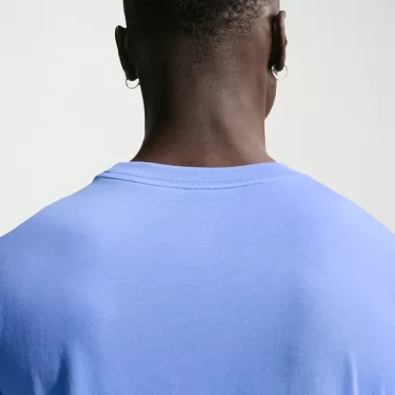 Nike Swoosh Mens Crew Neck Short Sleeve Classic Fit Graphic T-Shirt