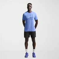 Nike Swoosh Mens Crew Neck Short Sleeve Classic Fit Graphic T-Shirt
