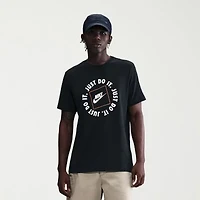 Nike Just Do It Mens Crew Neck Short Sleeve Classic Fit Graphic T-Shirt