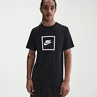 Nike Mens Crew Neck Short Sleeve Classic Fit Graphic T-Shirt