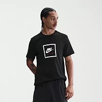 Nike Mens Crew Neck Short Sleeve Classic Fit Graphic T-Shirt