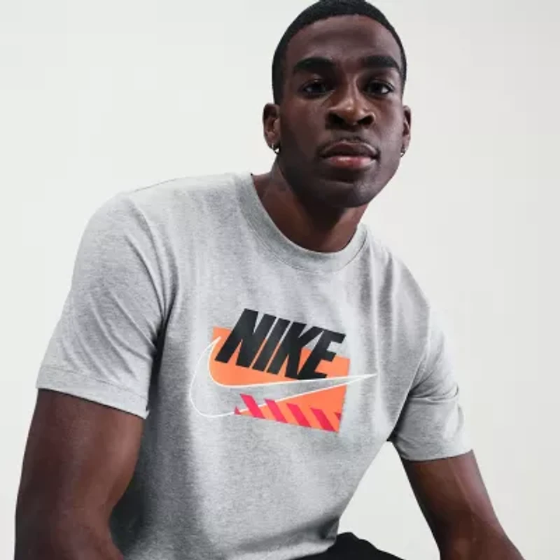 Nike Futura Mens Crew Neck Short Sleeve Classic Fit Graphic T-Shirt