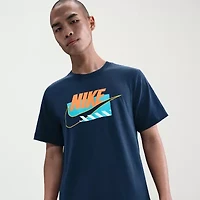 Nike Futura Mens Crew Neck Short Sleeve Classic Fit Graphic T-Shirt