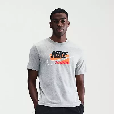 Nike Futura Mens Crew Neck Short Sleeve Classic Fit Graphic T-Shirt