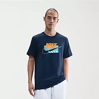 Nike Futura Mens Crew Neck Short Sleeve Classic Fit Graphic T-Shirt