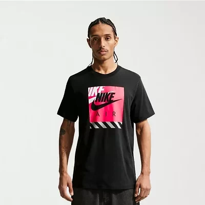 Nike Futura Mens Crew Neck Short Sleeve Classic Fit Graphic T-Shirt