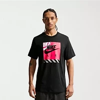 Nike Futura Mens Crew Neck Short Sleeve Classic Fit Graphic T-Shirt