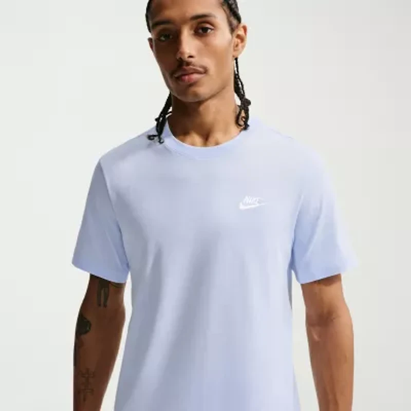 Nike Mens Crew Neck Short Sleeve Classic Fit Graphic T-Shirt