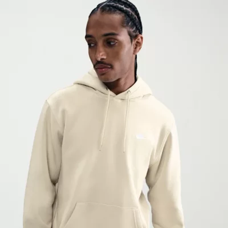 Nike Club Mens Long Sleeve Fleece Active Big and Tall Hoodie