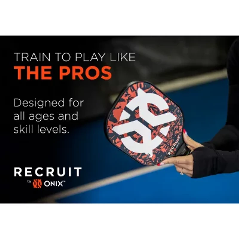 ONIX™ Recruit V4 Pickleball Paddle Sports Game