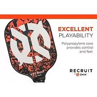 ONIX™ Recruit V4 Pickleball Paddle Sports Game