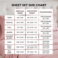 SUPERIOR® Egyptian Cotton Premium Heavyweight 1200tc Deep Pocket Sheet Set