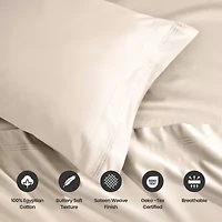 SUPERIOR® Egyptian Cotton Ultra Luxury Sateen 1500tc Pillowcase