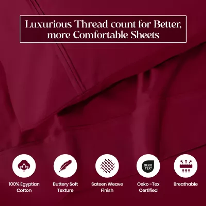 SUPERIOR® Egyptian Cotton Premium Heavyweight 1200tc Pillowcase