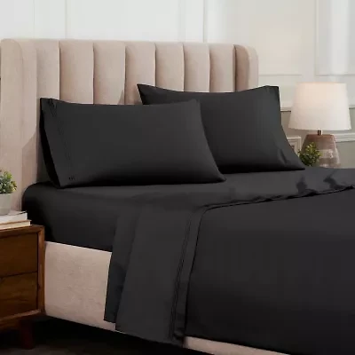 SUPERIOR® Egyptian Cotton Ultra Luxury Sateen 1500tc Deep Pocket Sheet Set