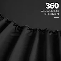 SUPERIOR® Egyptian Cotton Ultra Luxury Sateen 1500tc Deep Pocket Sheet Set