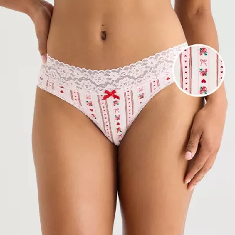 Arizona Body Organic Cotton with Lace Thong