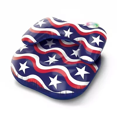 Illuminated Comfort Audible Ambience Inflatable Chair With Speaker