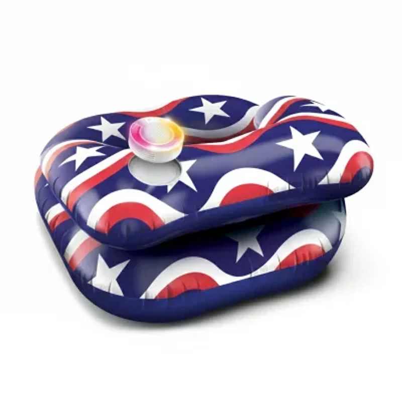 Illuminated Comfort Audible Ambience Inflatable Chair With Speaker