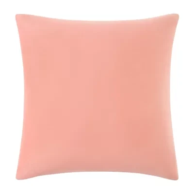 Rose Tree Belle Velvet Decorative Square Throw Pillow