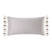 Rose Tree Belle Velvet Decorative Rectangular Throw Pillow