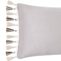 Rose Tree Belle Velvet Decorative Rectangular Throw Pillow