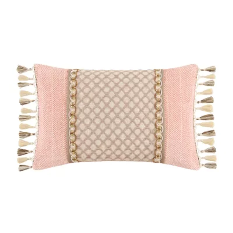 Rose Tree Belle Boudoir Decorative Rectangular Throw Pillow