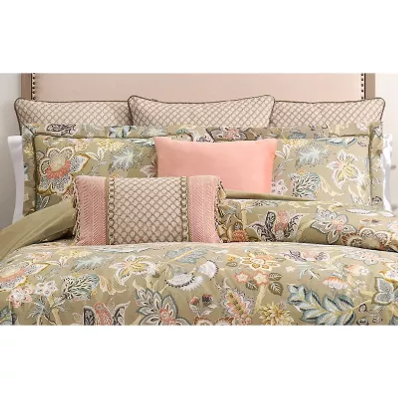 Rose Tree Belle Boudoir Decorative Rectangular Throw Pillow