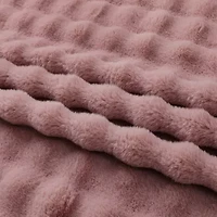 Regal Home Bubble Faux Fur 50x70 Washable Midweight Throw