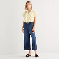 a.n.a Womens - Tall Highest Rise Cropped Jean