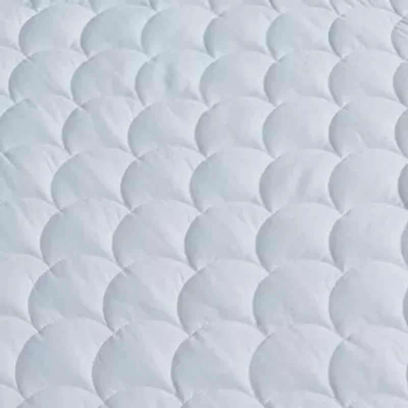 Blue Ridge Home Fashions Damask Dot 350 Thread Count Mattress Pad