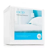 Lucid Premium Waterproof Allergen Barrier Mattress Protector