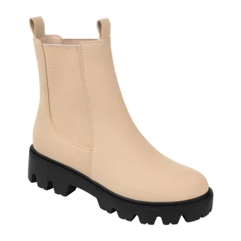 Journee Collection Womens Ivette Block Heel Booties
