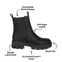 Journee Collection Womens Ivette Block Heel Booties