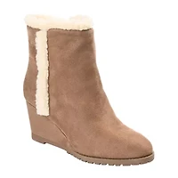 Journee Collection Womens Nonie Wedge Heel Booties