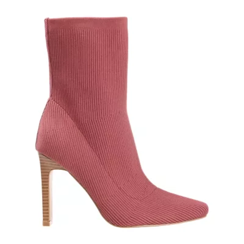 Journee Collection Womens Elissa Stacked Heel Booties