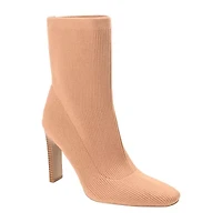 Journee Collection Womens Elissa Stacked Heel Booties