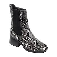 Journee Collection Womens Desree Stacked Heel Booties