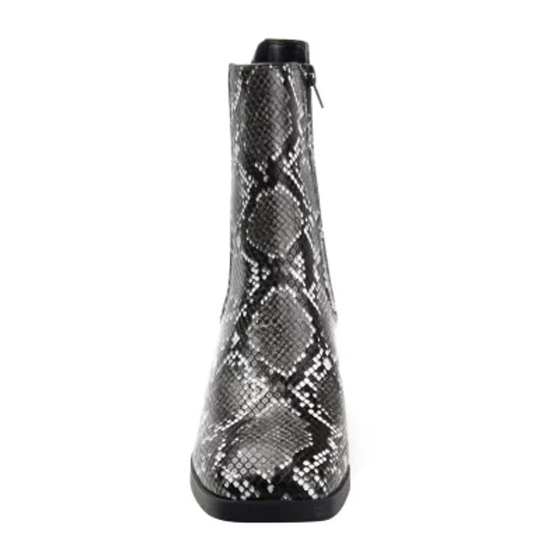 Journee Collection Womens Desree Stacked Heel Booties