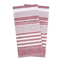 T-Fal Dual Terry Stripe 2-pc. Kitchen Towel Set