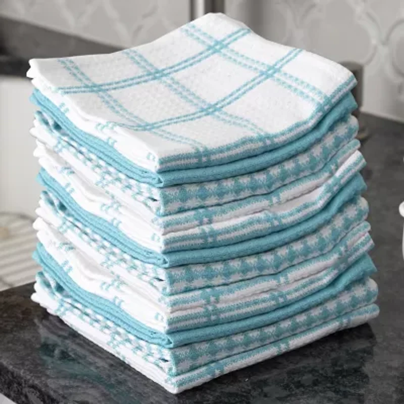 T-Fal Waffle 12-pc. Dish Cloth Set