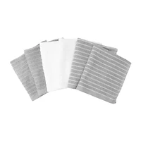 Ritz Stripe Bar Mop Cloth Light 6-pc. Dish Set