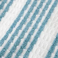 T-Fal Solid and Stripe Waffle 4-pc. Kitchen Towel Set