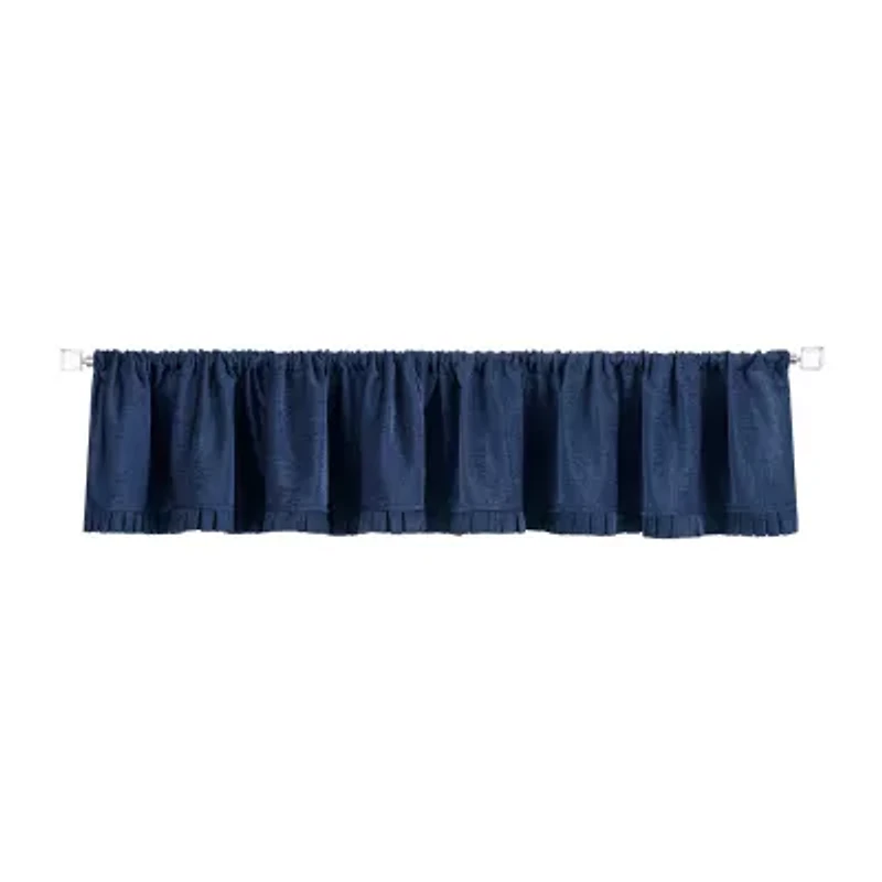 Achim Bordeaux Rod Pocket Valance